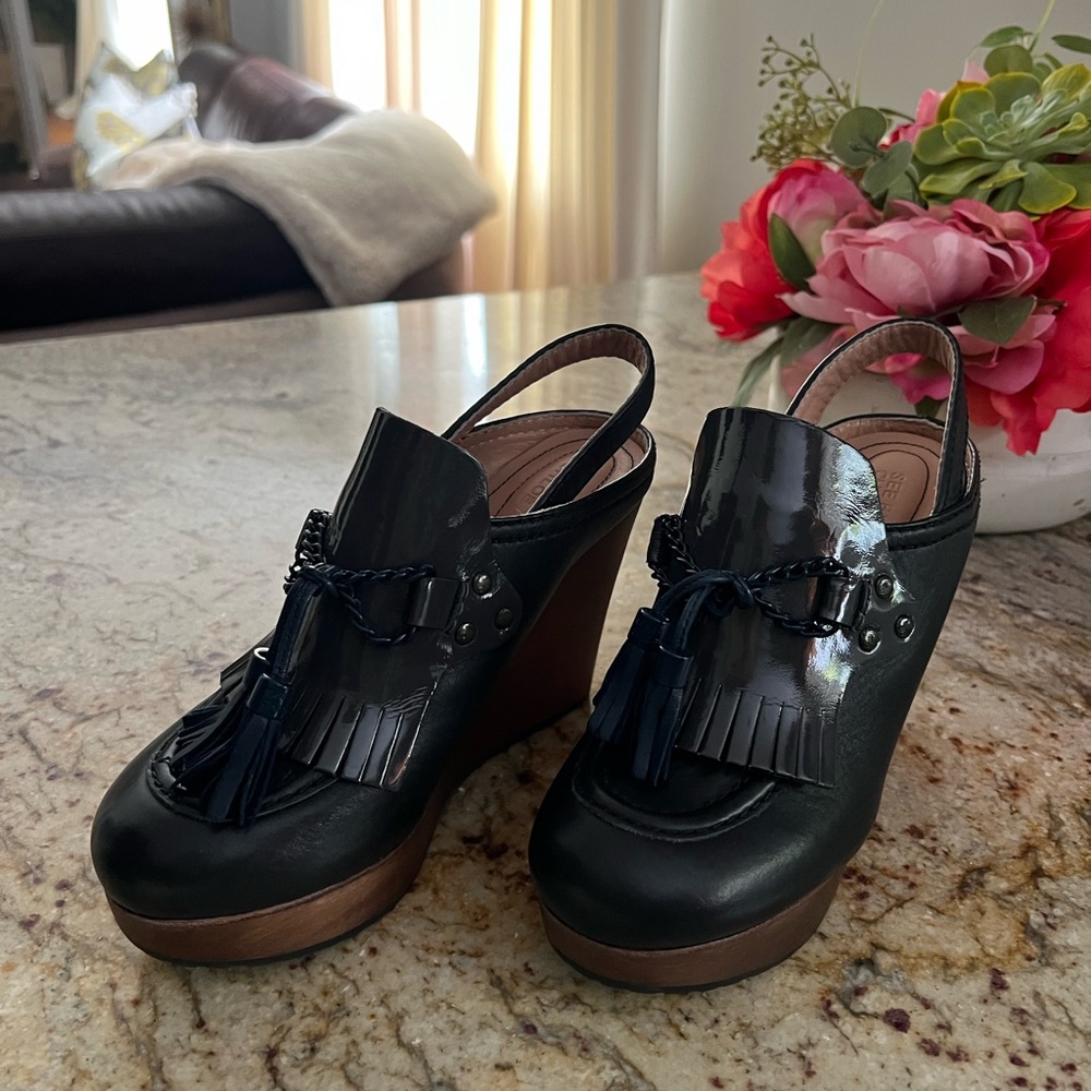 See By Chloe Wood Wedges